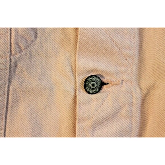 Boyish By Her Jean Jacket Oversized Pink Panther Denim Womens Size XL - Picture 4 of 8